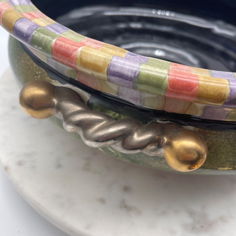 Rare! Mackenzie-Childs Piece De Resistance Lidded‎ Tureen Wonderful Condition - Picture 11 of 13